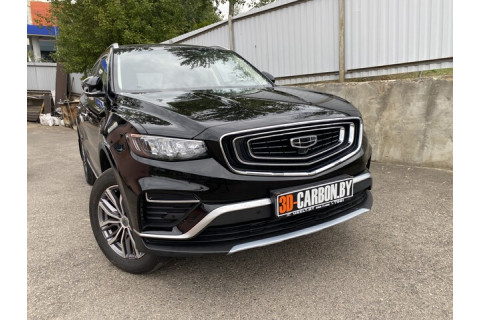 Geely Atlas Pro| Belgee X 70 оклейка антигравийной полиуретановой пленкой в Минске