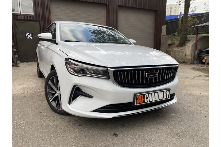 Geely Emgrand| Belgee S50 оклейка антигравийной полиуретановой пленкой в Минске