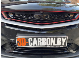 Geely Coolray тонировка значка антигравийной полиуретановой пленкой